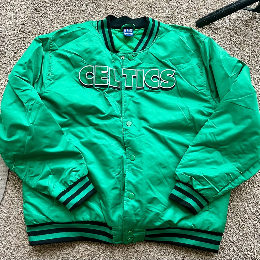 Celtics Green Men's Varsity Jacket